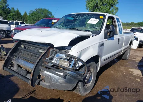 1999 Ford F-350 Lariat/Xl/Xlt из США, поврежденный, VIN 1FTSX30S2XEB78951